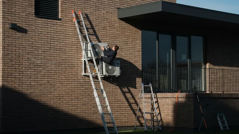 Installation de climatisation